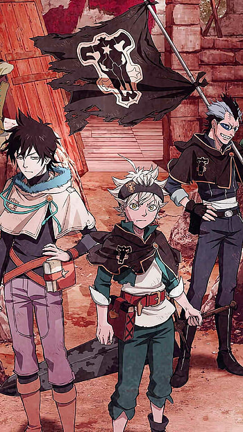Black Clover, Anime series, Magical powers, Clover kingdom HD phone wallpaper