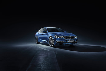 BMW 5 Series, luxury blue car HD wallpaper