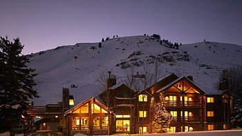 Winter Night House, winter, night, lights, snow, house, nature HD wallpaper