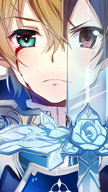 Eugeo — Blue Rose Sword | Sword Art Online: Alicization, Sword Art Online, Anime, Sword Art Online: Alicization HD phone wallpaper