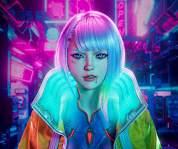 Lucy - Cyberpunk: Edgerunners, Lucy (Cyberpunk: Edgerunners), Anime, Cyberpunk: Edgerunners HD wallpaper