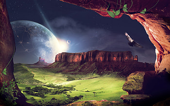 Ambient Lookout, artist, digital-art HD wallpaper