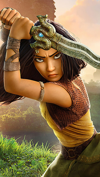 Raya, Raya and the Last Dragon HD phone wallpaper