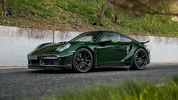 Topcar Porsche 911 Turbo S Stinger GTR Carbon Edition 3 Cars HD wallpaper