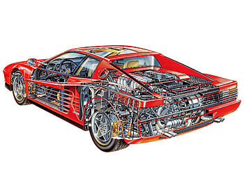 Ferrari Sketch, sketch, ferrari, artist, cars HD wallpaper