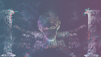 Cyberpunk retro , Glitch aesthetics, Technological anomalies, Futuristic visuals HD wallpaper
