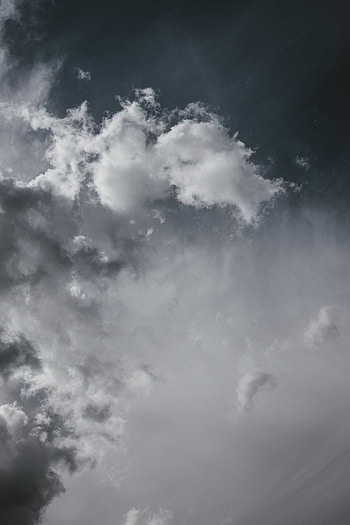 Beautiful cloudy sky, Eberhard Grossgasteiger's graphy, Sky aesthetic, Tranquil clouds HD phone wallpaper