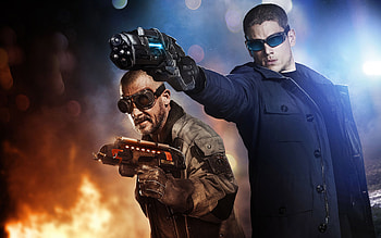 Captain Cold & Heat Wave The Flash | HD wallpaper