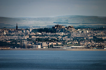 Edinburgh skyline, Fife view, European capital, Paris HD wallpaper