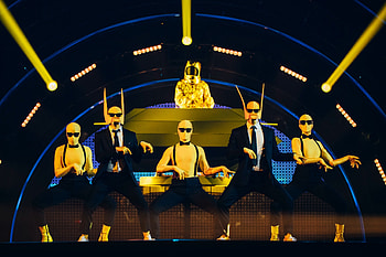 Subwoolfer enchantment, Musical mastery, Energetic performances, Captivating rhythms HD wallpaper