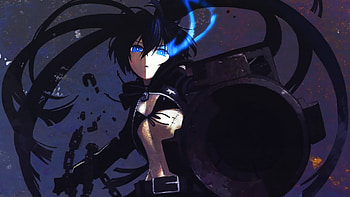 Black Rock Shooter, takanashi yomi, anime, kuroi mato, brs HD wallpaper