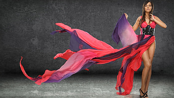 Fashion model , Ultra visuals, Creative poses, Captivating model HD wallpaper