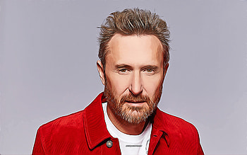 David Guetta, , vector art, David Guetta drawing, creative art, David Guetta art, vector drawing, David Guetta portrait HD wallpaper