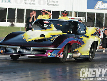 1963 Chevy Corvette, bowtie, pro street, classic, gm HD wallpaper