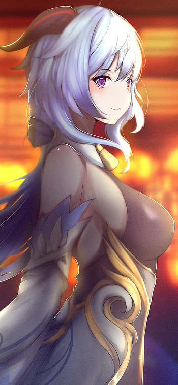 Ganyu (Genshin Impact), video game, Genshin Impact HD phone wallpaper