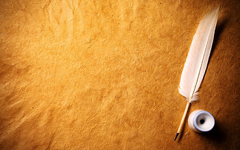 Feather, Miscellanea, Miscellaneous, Ink, Pen, Inkwell HD wallpaper