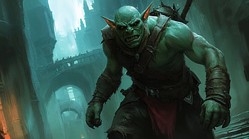 Goblin Fury: Fantasy, fantasy, goblin, orc, monster HD wallpaper