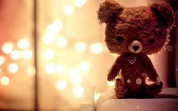 Glare, Miscellanea, Miscellaneous, Bear, Toy, Soft HD wallpaper