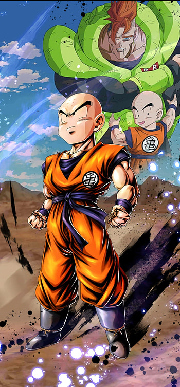 Krillin, EX PUR, Dragon Ball Legends HD phone wallpaper
