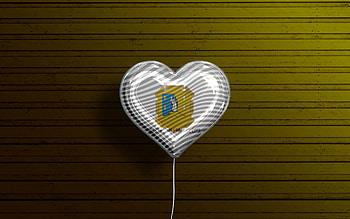 I Love San Luis Potosi, , realistic balloons, yellow wooden background, Day of San Luis Potosi, mexican states, flag of San Luis Potosi, Mexico, balloon with flag, States of Mexico, San Luis Potosi flag, San Luis Potosi HD wallpaper