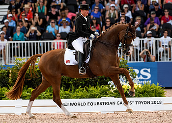 2018 FEI World Equestrian Games, Dressage HD wallpaper