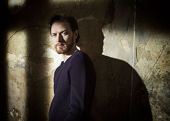 James McAvoy, High-resolution , Artistic background, Actor's HD wallpaper