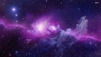 Purple galaxy HD wallpaper