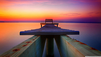 The Dock, other, nature, entertainment, sunsets HD wallpaper