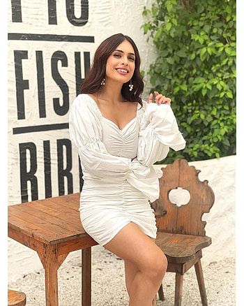 Neha Malik, dress, face HD phone wallpaper