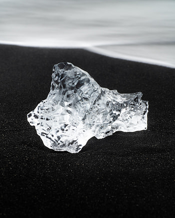 Ice, Beach, Sand, Macro HD phone wallpaper