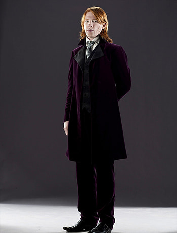Bill Weasley, Wedding portrait, Harry Potter character, Weasley family HD phone wallpaper
