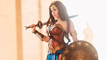 Wonder Woman Cosplay Girl 2022 , wonder-woman, superheroes, cosplay HD wallpaper