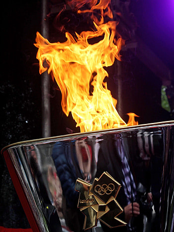 London 2012, Olympic Flame HD phone wallpaper
