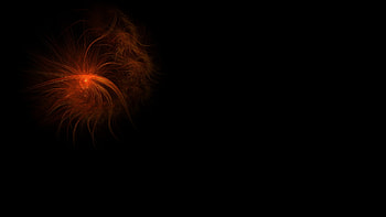 red flare, darkness, cg, abstract, red HD wallpaper