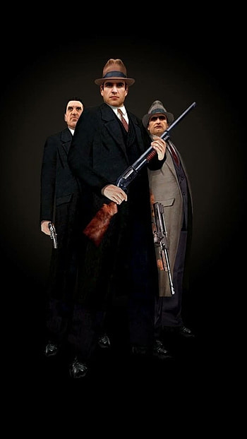 Mafia King, Gangster, black theme HD phone wallpaper