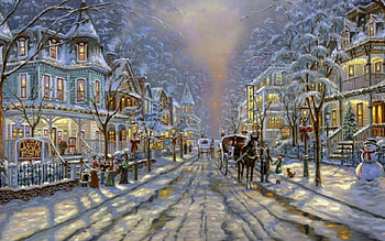 Christmas city, winter, peaceful, wonderful, shining, fog, mountains, gorgeous, other, cold, miracle, magnificent, travels, nature, whiter trees, splendor blue in winter, graphy, silent, frosty, xmas, mist, quiet, holiday, shine, amazing, winter time, greeting, frozen, beautiful, splendidly, seasons, celebration, christmas, cool, splendor, rivers HD wallpaper