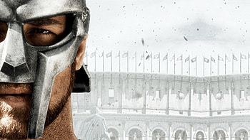 Gladiator, Epic historical drama, Heroic protagonist, Roman Empire backdrop HD wallpaper