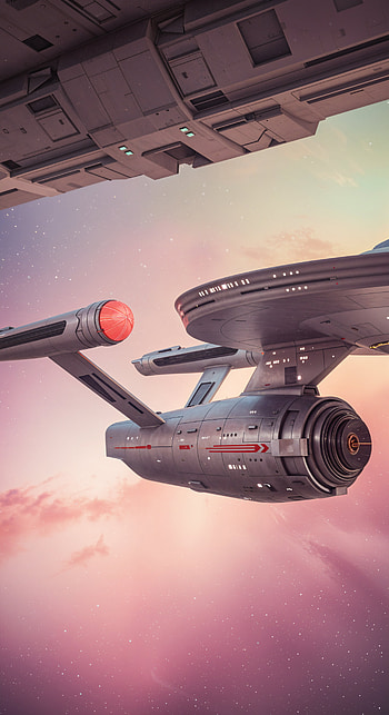 Star Trek Enterprise: Stunning , Science Fiction, galaxy, spaceship HD phone wallpaper