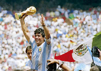 1986 FIFA World Cup, Diego Maradona HD wallpaper