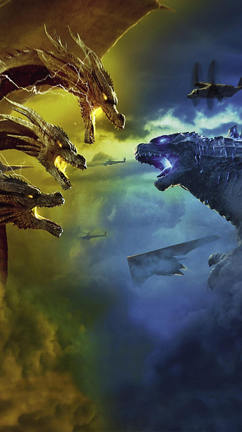 Godzilla: King of the Monsters (2022) movie HD phone wallpaper