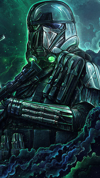 Death Trooper, Sci Fi, Star Wars HD phone wallpaper