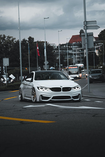 Bmw, Sports, Cars, Road, Car, Front View, Sports Car, Bmw 3 Series M HD phone wallpaper