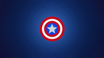 Captain America Minimalist Logo , captain-america, superheroes, minimalism, minimalist, logo HD wallpaper