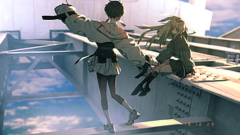 Sky Bridge , artist, artwork, digital-art HD wallpaper