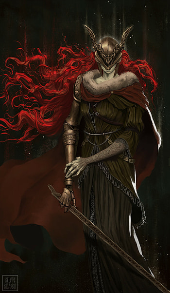Artstation Malenia Blade, Miquella Elden Ring character, Stunning fan art tribute HD phone wallpaper