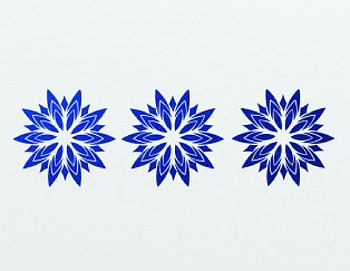 blue flower wheels on blue, blue, flowers, glitter HD wallpaper