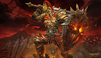 Ares, Smite, warrior, online game, 2020 HD wallpaper