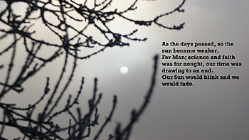 Dying Sun, darkness, dawn of man, sadness, sun HD wallpaper