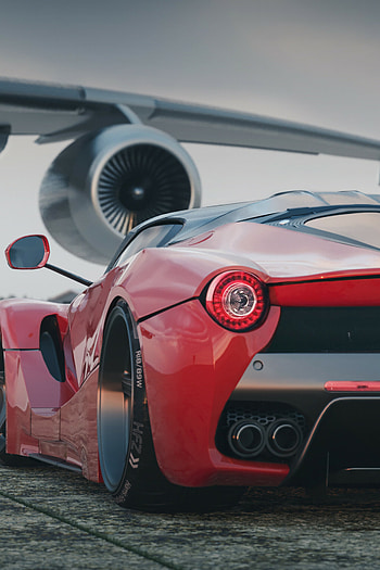 Saatvik Bhatnagar design, La Ferrari masterpiece HD phone wallpaper