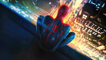 Spiderman Courage, spiderman, superheroes, artwork, artist, digital-art, art, deviantart HD wallpaper